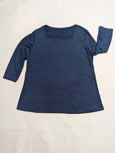 Bluse Damen XL blau lässig und sexy Neu! - Bild 1 von 5