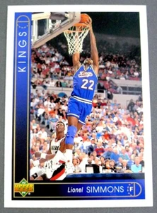 NBA Sacramento Kings Lionel Simmons '93-'94 Upper Deck Basketball Trading Card - Picture 1 of 4