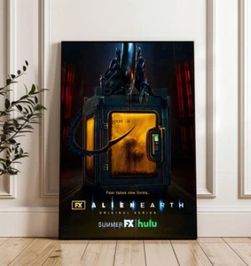 Alien Earth Poster, FX Hulu Series Alien Creature Print, Wall Decor Gift - Picture 1 of 4