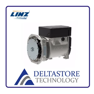 ALTERNATORE MONOFASE LINZ E1C13/4 DA 5.5 A 12.5 kVA 4 POLI 1500 FLANGIA A SCELTA - Picture 1 of 4