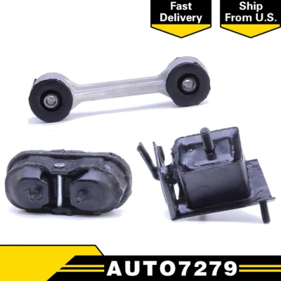 Engine & Trans Mount Set of 3 AT for 1986-1988 PONTIAC FIERO L4 2.5L-Anchor - Image 1 of 4