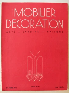 MOBILIER ET DECORATION, N°2 1951 - Bild 1 von 10