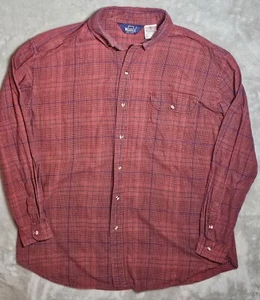 Woolrich Vintage Button Up Shirt XL Red Plaid - Picture 1 of 12
