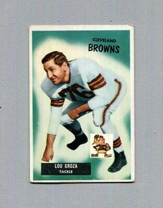 1955 Bowman Lou Groza #37 Low Grade - Picture 1 of 10