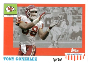 Tony Gonzalez - 2003 Topps All-American Football #63 - Bild 1 von 2