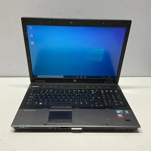 HP EliteBook 8740w Laptop Core i5 M560 @ 2.67GHz 8GB 120GB SSD Windows 10 Pro - Picture 1 of 9