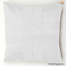 100% Egyptian Cotton 600TC 2 Piece Set Cross Band Pillow cover All Size & Color