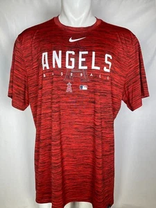 T-Shirt Los Angeles Angels MLB Nike Heiderot Clubhaus Herren XXL - Bild 1 von 10