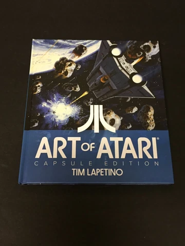 Nolan Bushnell Inventor Art of Atari Capsule Edition Rare Signed Autograph Book Cover