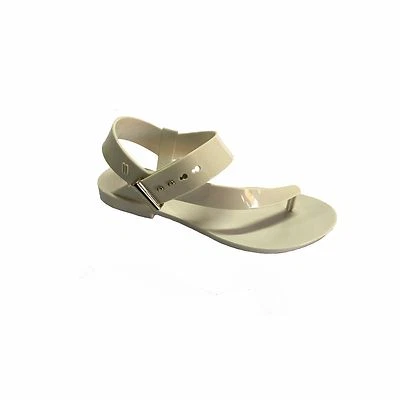Women's sandals MELISSA + JASON WU cream 100% rubber MADE IN BRAZIL mod 31671  - Image 1 of 4