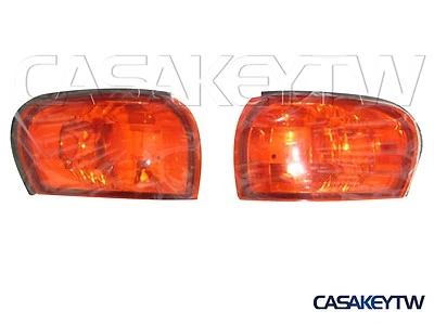 Угловые лампы с кристаллами янтаря GC8 1995-2000 E-MARK для SUBARU IMPREZA CC8A - Изображение 1 из 4