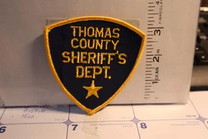 police patch THOMAS COUNTY SHERIFF KANSAS - Picture 1 of 1