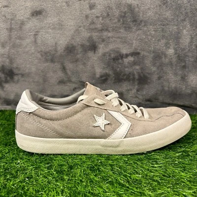 Converse Breakpoint Womens 9 Gray Suede Shoes Sneakers Casual Comfort Lace Up - Image 1 of 4