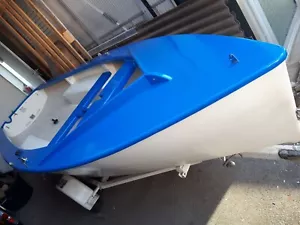 Segeljolle Marke Vaurien, Trailer, gebraucht, neuwertige Segel, Top Zustand! - Bild 1 von 19