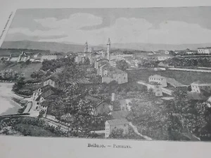1891 _ BELLUNO _ PANORAMA _ LONGARONE _ LIMANA _ LIVINALLONGO DEL COL DI LANA _ - Foto 1 di 2