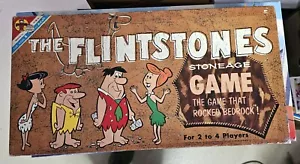 Vintage 1961 Transogram The FLINTSTONES Board Game - Picture 1 of 18