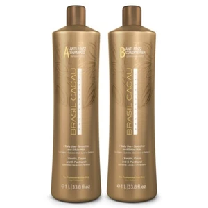 Brasil Cacau Anti Frizz Shampoo & Conditioner 1000ml Duo Brazilian Keratin Brazi - Picture 1 of 1