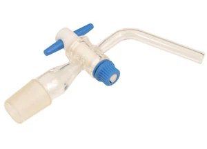 Stopcock, Standard Ground Joints, Socket Size 24/29, Borosilicate - Eisco Labs - Picture 1 of 1