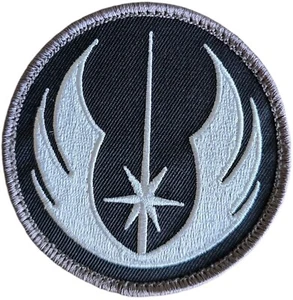STAR WARS JEDI ORDER LOGO SYMBOL TACTICAL ARMY MILITARY SWAT HOOK PATCH - Picture 1 of 2