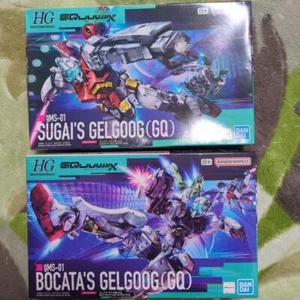 Juego de 2 piezas Kit Modelo Bandai Spirits HG 1/144 GQuuuuuuX Gelgoog Sugai & Bocata GQ - Imagen 1 de 12