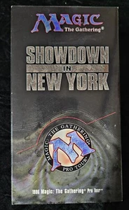 MAGIC THE GATHERING, rare VHS, SHOWDOWN IN NEW YORK, vintage 1996, WOTC - Picture 1 of 10