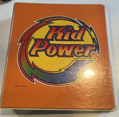 Vintage 1979 Kid Power Binder Atari Personal Computer Reference Manual PC Book - Image 1 of 4