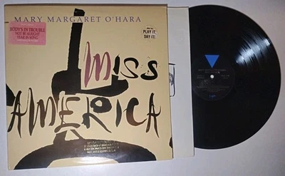 Mary Margaret O'Hara - Miss America / Promo W/ Hype Stickers 1989 Rare Vinyl LP Foto 1 de 4