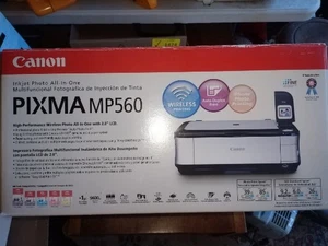 Canon Pixma MP560 Wireless Printer NEW in BOX NEVER Opened Definite Opportunity - Picture 1 of 10