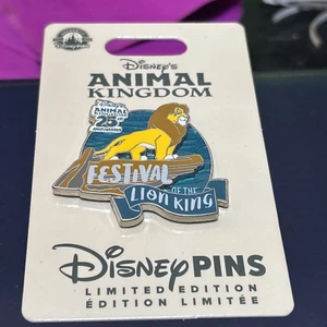Disney LE Animal Kingdom 25th Anniversary The Lion King Pin Neu mit Etikett - Bild 1 von 1
