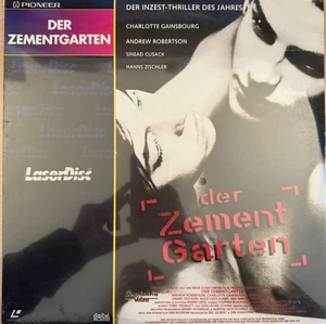 Laserdisc Der Zement Garten Widescreen Dolby Surround Pal deutsch - Foto 1 di 3