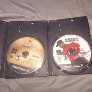PS2 Civil War A Nation Divided The History Channel & PS2 Tiger Woods PGA Tour 06 - Bild 1 von 5