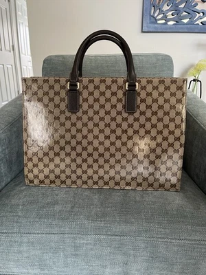 Authentic Gucci Laptop/Document Briefcase - Image 1 of 4