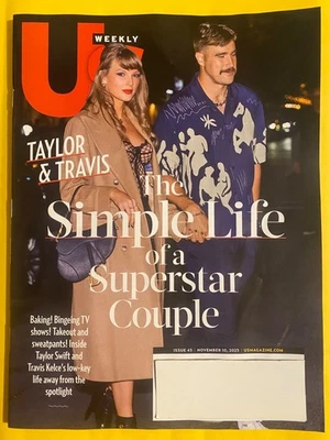 TAYLOR SWIFT us weekly TRAVIS KELCE Meghan Markle PRINCE HARY Elizabeth Taylor - Image 1 of 4