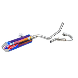 Exhaust System original Fit Kawasaki KLX 250 Full System Triton - Picture 1 of 5