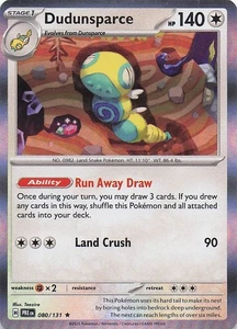 Dudunsparce (Poke Ball Pattern) Rare SV: Prismatic Evolutions 080/131 NM - Picture 1 of 2