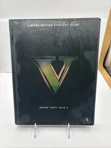 Grand Theft Auto V 5 Limited Edition Strategy Guide Hardcover Black Brady Games - Bild 1 von 9