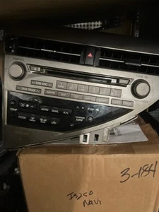 10-11 LEXUS RX350 CLIMATE CONTROL AM/FM RADIO CD STEREO AUDIO PLAYER 86120-48K80 - Picture 1 of 1