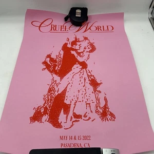 Cruel World Festival May 14 & 15 2022 official Poster Print 18x24” - Picture 1 of 8