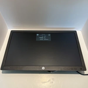 HP EliteDisplay E222 Black 22 in Widescreen HD LCD Monitor Only , Fully Tested - Picture 1 of 9