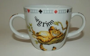 Alice Wonderland Cafe Paul Cardew Cheshire Cat Grinn Double Handled Childs Cup - Picture 1 of 4