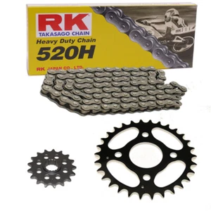 Kit Chaîne Kymco MXU 150 02-13 Chaîne RK 520H 78 Ouvrir 14/30 - Picture 1 of 4