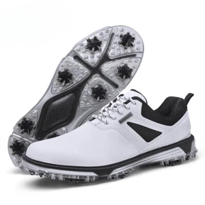 Men's Golf Shoes Professional Golfer Sneakers Comfortable Non-Slip Walking Shoes - Picture 1 of 26