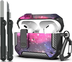 for Airpods Pro 2Nd Generation Case Cover with Cleaner Kit, Military Hard Shell - Picture 1 of 12