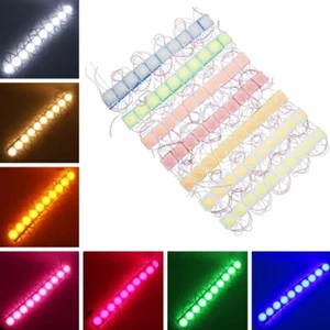 20PCS COB LED Modules Advertisement Design 9 Chips with Lens DC12V Waterproof - Picture 1 of 40