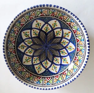 Handgefertigte Tabsi Bakir Teller Salat Pasta Obstschale Schale Tunesisch Marokkanisch - Bild 1 von 11