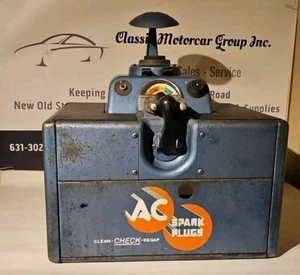 AC Delco Vintage Gas Station Dual Spark Plug Cleaner & Re-gap - Picture 1 of 12