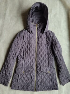 Michael Kors Womens Packable Quilted Hooded Down Jacket Puffer Coat Size XS - Picture 1 of 9