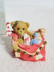 Cherished Teddies Polly Let There Always Be A Jingle In Your Heart Figurine - Picture 1 of 4