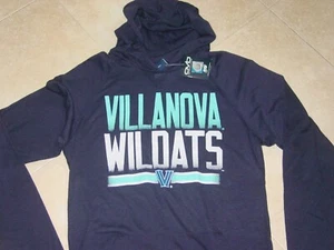 NOVA Villanova WILDCATS Hooded Sweatshirt T-Shirt NEW Lightweight .. . SMALL - Picture 1 of 8