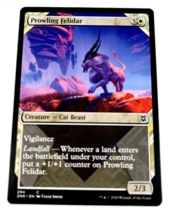 Magic the Gathering Prowling Felidar Zendikar Rising 294 Regular Common Card - Picture 1 of 9